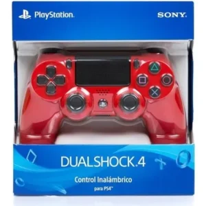 Control Inalámbrico DualShock 4 (DS4) para PlayStation 4 Color Rojo
