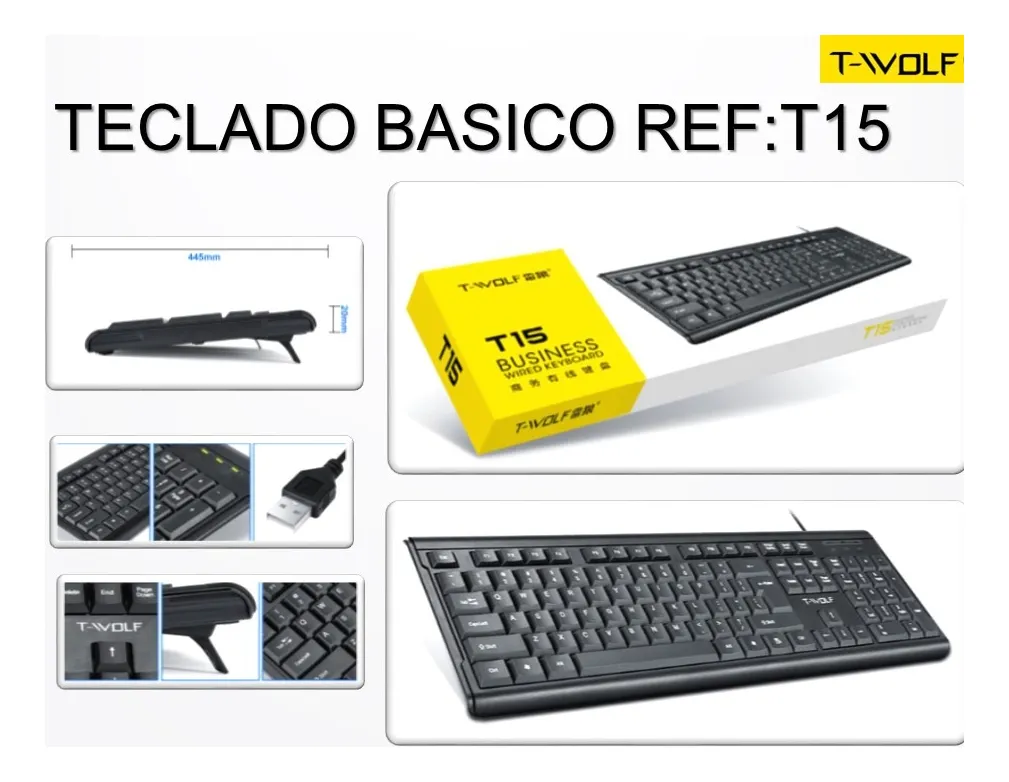 Teclado T-Wolf T15 - Image 2