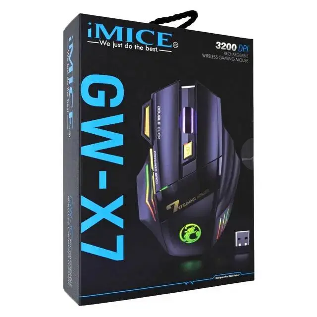 Mouse Gamer iMICE INALAMBRICO GW-X7 - Image 3